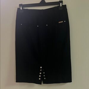 White House Black Market Black Pencil Skirt